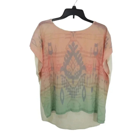 {Roper} Women's Western Print Sheel Sleevesless Top Size XL - Picture 1 of 11